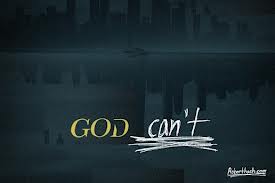 God can't